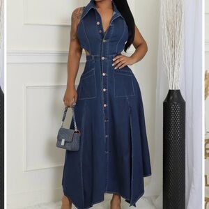 Ashlee Denim Dress